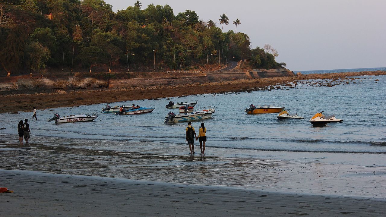 Corbyn's Cove beach, Andaman and Nicobar Islands
